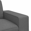 vidaXL Canap&eacute; 120cm Gris fonc&eacute; M&eacute;tал