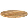 vidaXL Dessus de table &Oslash; 60x3,8 cm rond bois de manguier massif