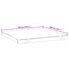 vidaXL Prot&egrave;ge-matelas blanc 180x200 cm imperm&eacute;able