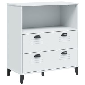 vidaXL Biblioth&egrave;que VIKEN blanc 80x40x90 cm bois d'ing&eacute;nierie