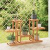 vidaXL Support &agrave; fleurs 110x25x73 cm bois massif de sapin
