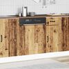 vidaXL Panneau de lave-vaisselle Lucca vieux bois bois d'ing&eacute;nierie