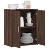 vidaXL Buffet ch&ecirc;ne marron 60x31x70 cm bois d'ing&eacute;nierie