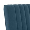 vidaXL Fauteuil sans accoudoirs gris clair velours