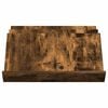 vidaXL &Eacute;tag&egrave;re &agrave; magazines avec &eacute;tag&egrave;re Ch&ecirc;ne fum&eacute; 65 x 53 x 28,5 cm