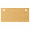 vidaXL Dessus de bureau 80x40x1,5 cm bambou