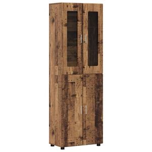 vidaXL Haut Armoire FLORIN 60 x 35 x 182 cm Bois ancien