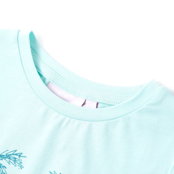 T-shirt pour enfants aqua clair 116