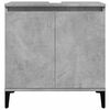 vidaXL Ensemble de meubles de salle de bain 3 pcs gris b&eacute;ton