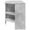 vidaXL MeubleTVd'Angle Gris b&eacute;ton 102 x 40,5 x 45 cm Bois d'ing&eacute;nierie