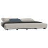 vidaXL Cadre de lit sans matelas gris 180x200 cm bois massif de pin