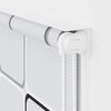 vidaXL Store roulant de douche 80x240 cm Carr&eacute;
