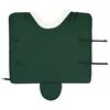 vidaXL Couverture &Eacute;quine Vert fonc&eacute; complet 145 cm Fleece polaire