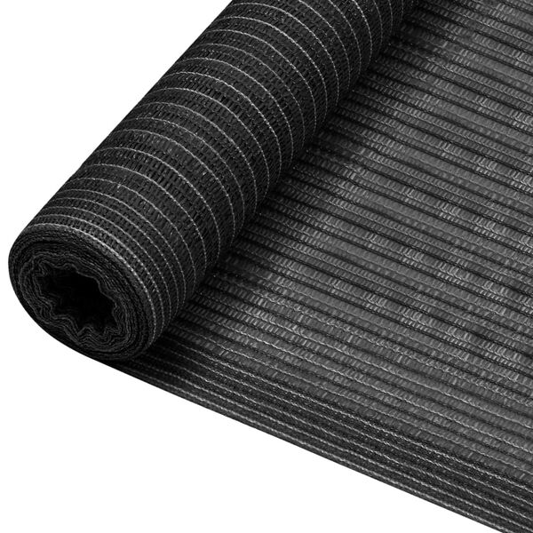 vidaXL Filet brise-vue Anthracite 3,6x10 m PEHD 75 g/m&sup2;