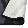 vidaXL Tapis de couloir Noir 80x350 cm