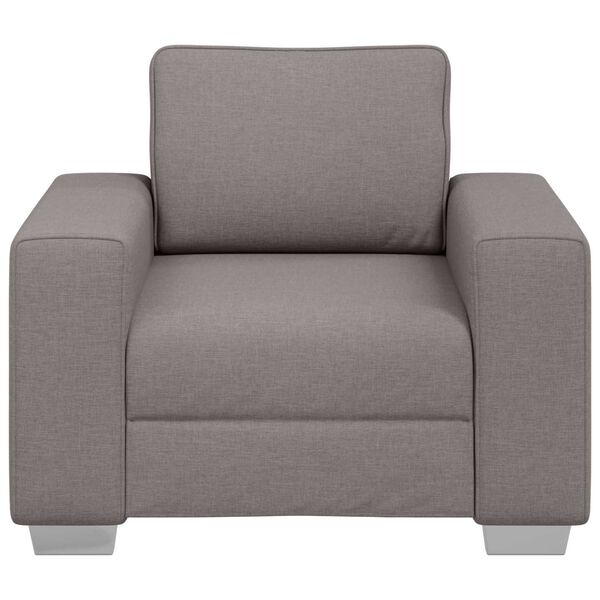 vidaXL Canap&eacute; Taupe 100 x 80 x 82 cm tissu