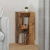 vidaXL &Eacute;tag&egrave;re lat&eacute;rale Bois ancien 33 x 32 x 70,5 cm