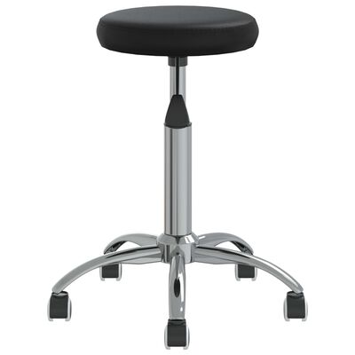 vidaXL Tabouret de massage Similicuir Noir