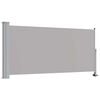 vidaXL Auvent lat&eacute;ral r&eacute;tractable de patio 120 x 300 cm Gris