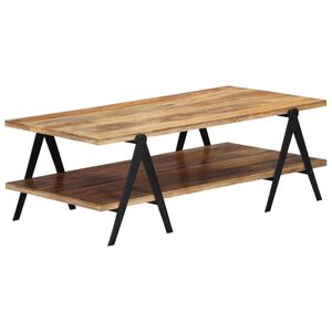 vidaXL Table basse 115x60x40 cm Bois de manguier massif
