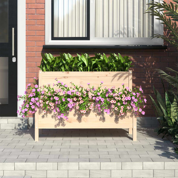 vidaXL Jardini&egrave;re 110x84x75 cm Bois massif de pin