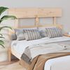 vidaXL T&ecirc;te de lit 124x3x81 cm Bois massif de pin
