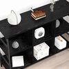 vidaXL Buffet Ch&ecirc;ne noir 102 x 32 x 73,5 cm