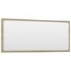 vidaXL Meubles de salle de bain ch&ecirc;ne sonoma bois d'ing&eacute;nierie