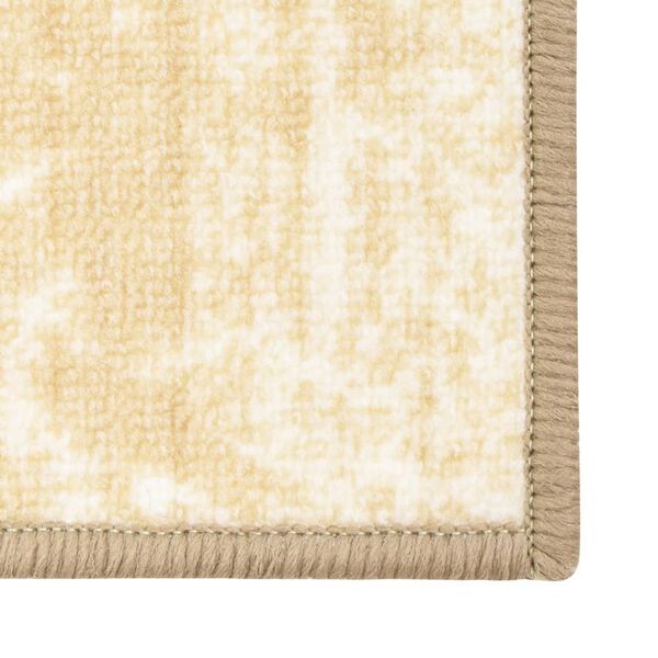 vidaXL Tapis de couloir Dor&eacute; 80x250 cm