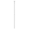vidaXL T&ecirc;te de lit de remplacement m&eacute;tal blanc 193 cm