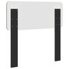 vidaXL T&ecirc;te de lit Ch&ecirc;ne noir 75 cm Bois d'ing&eacute;nierie