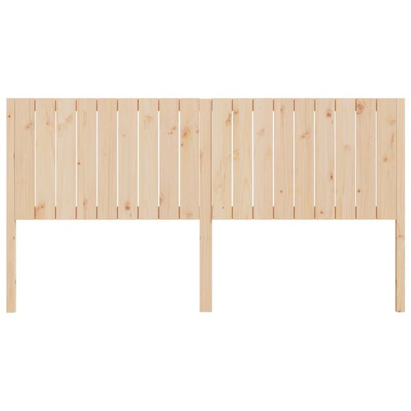 vidaXL T&ecirc;te de lit 185,5x4x100 cm Bois massif de pin