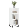 vidaXL Buffet blanc 34,5x32,5x90 cm bois d'ing&eacute;nierie