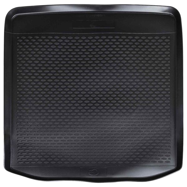 vidaXL Tapis de coffre Noir Caoutchouc