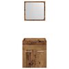 vidaXL Ensemble de meubles salle de bain 2 pcs bois d'ing&eacute;nierie