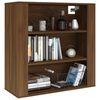 vidaXL Armoire murale Ch&ecirc;ne marron 80x33x80 cm Bois d'ing&eacute;nierie
