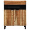 vidaXL Buffet Naturel 60 x 33,5 x 75 cm Bois d'Acacia Massif