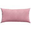 vidaXL Coussins de canap&eacute; 2 pcs Rose 80 x 40 cm