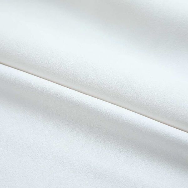 vidaXL Rideaux occultants avec crochets 2 pcs Blanc cass&eacute; 140x225 cm