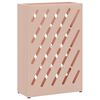 vidaXL Stand de Parapluie de Pluie Rose 28 x 12 x 41 cm Acier