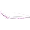 vidaXL Sur-matelas 100x220x5 cm