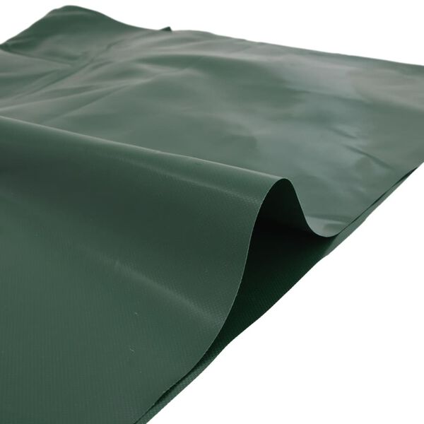 vidaXL B&acirc;che vert 1,5x10 m 650 g/m&sup2;