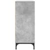 vidaXL Buffet Gris b&eacute;ton 79,5 x 33 x 82 cm Bois d'ing&eacute;nierie