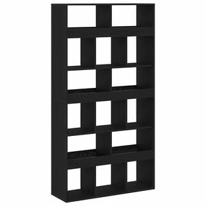 vidaXL Biblioth&egrave;que 2 pcs Ch&ecirc;ne noir 100 x 33 x 187,5 cm