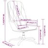 vidaXL Chaise de relaxation Gris clair Velours