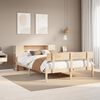 vidaXL Lit biblioth&egrave;que sans matelas 160x200 cm bois massif de pin