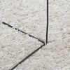 vidaXL Tapis shaggy PAMPLONA poils longs moderne cr&egrave;me 80x200 cm