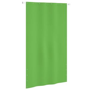 vidaXL &Eacute;cran de balcon Vert clair 140x240 cm Tissu Oxford