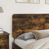 vidaXL T&ecirc;te de lit Ch&ecirc;ne fum&eacute; 200 cm Bois d'ing&eacute;nierie