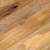 vidaXL Dessus de table 120x60x3,8 cm ovale bois massif de manguier